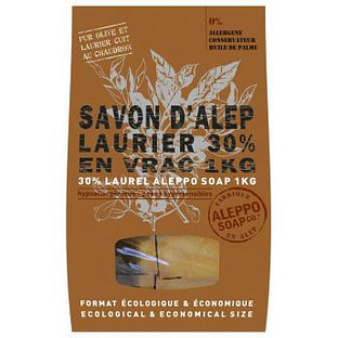 Aleppo Soap Co Savon D'Alep Zeep met 30% Laurier 1KG