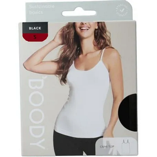 Boody Cami Top Zwart S 1ST