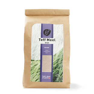 Teff Meel Bruin 1KG Teff Meel Bruin 1KG