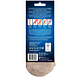 Lucovitaal Koper Compressie Steun Sokken Beige 42-47 1PR Achterkant verpakking