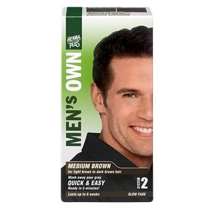 Hennaplus Men's Own Haarkleuring Medium Brown 80ML