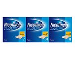 Nicotinell Pleisters Combi voor zware roker - 21 mg + 14 mg + 7 mg - 3 Stuks