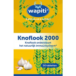 Wapiti Knoflook 2000 Tabletten 30TB