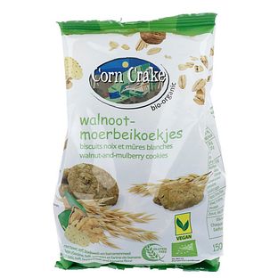 Corn Crake Walnoot Moerbei Koekjes 150GR