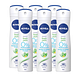 Nivea Fresh Pure Deodorant Spray Voordeelverpakking 6x150ML