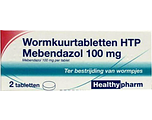 Healthypharm Wormkuurtabletten HTP Mebendazol 100mg 2TB