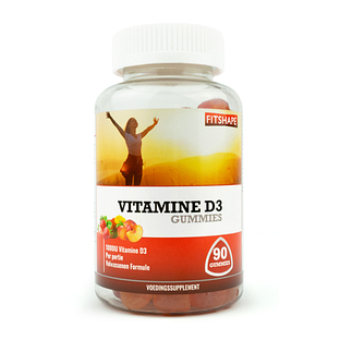 Fitshape Vitamine D3 Gummies 90ST