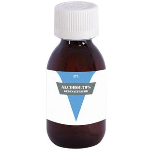 BTS 70% Gedenatureerde Alcohol 120ML BTS 70% Gedenatureerde Alcohol 120ML