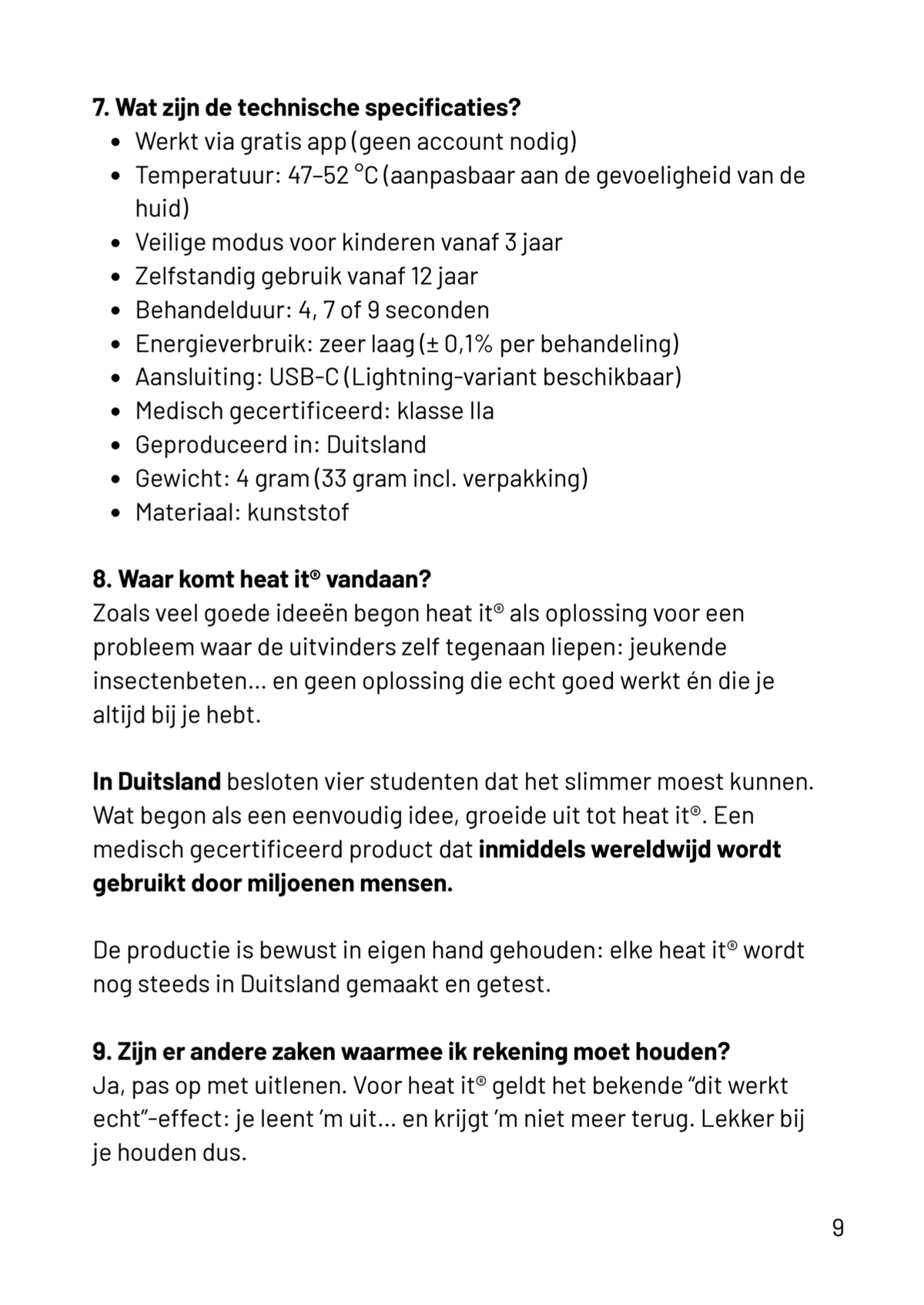 USB-C Insect Bite Healer afbeelding van document #9, info_folder