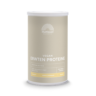 Mattisson HealthStyle Vegan Erwten Proteïne Poeder Vanille 350GR
