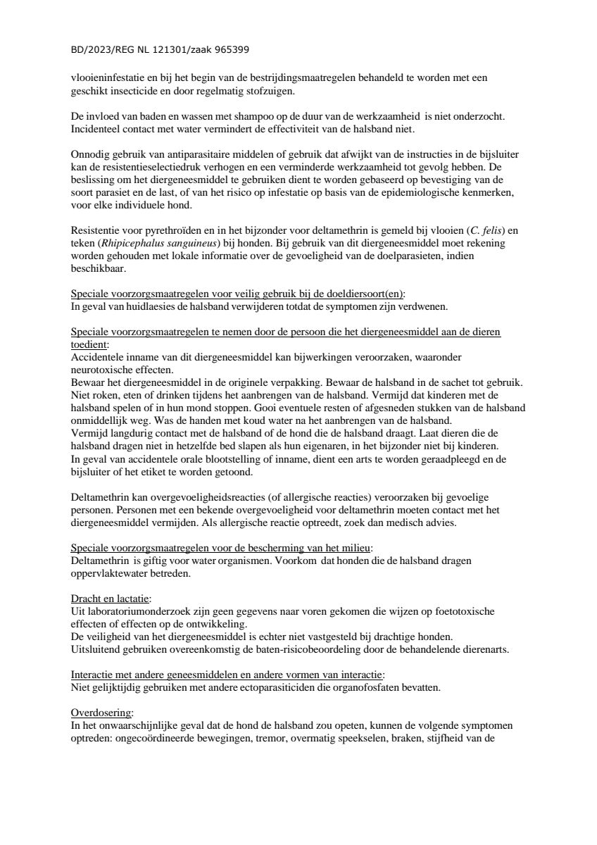 Canishield Halsband Grote Honden afbeelding van document #14, leaflet