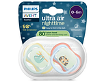 Avent Nighttime Fopspeen Leeuw 0-6M 2ST