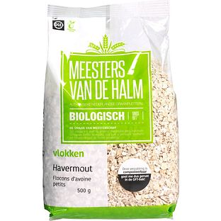 De Halm Havermout Biologisch 500GR