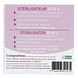 Eco Conseils Misscup Sterilisator voor Menstruatiecup 1ST Zijkant verpakking met de voordelen