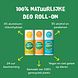 Happy Earth 100% Natural Deo Roll-On Bergamot Cedarwood 75ML 100% natuurlijke deo roll-on