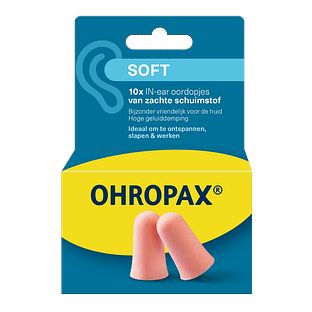 Ohropax Oordopjes Soft 10ST