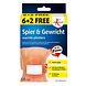 Lucovitaal Spier & Gewricht Warmte Pleisters 13 x 19 cm 8ST