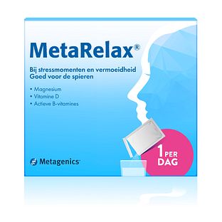 Metagenics MetaRelax Zakjes Citroen Smaak 20ZK