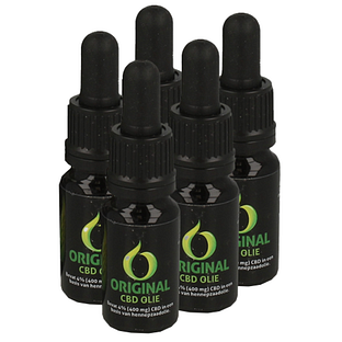 Original CBD CBD-Olie 400mg 4% 10ml 5x10ML