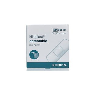 Klinion Kliniplast Detectpleister Blauw 50ST
