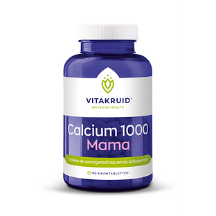 Vitakruid Calcium 1000 Mama Kauwtabletten 90CP
