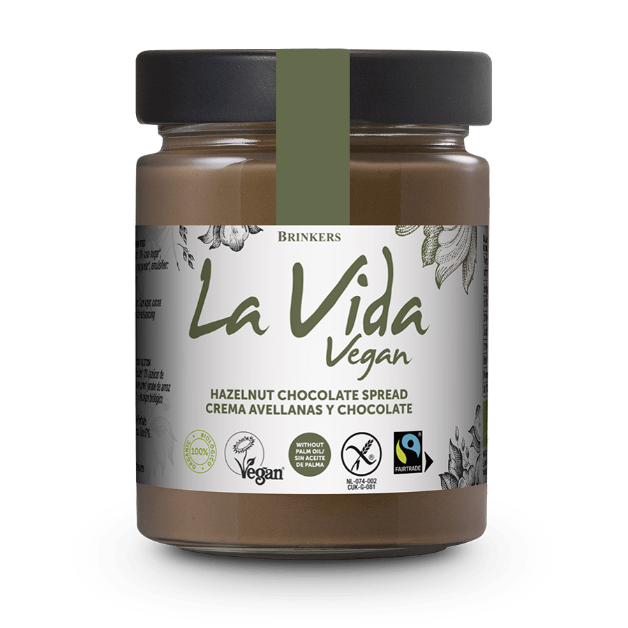 La Vida Vegan Hazelnoot Chocolade Pasta afbeelding