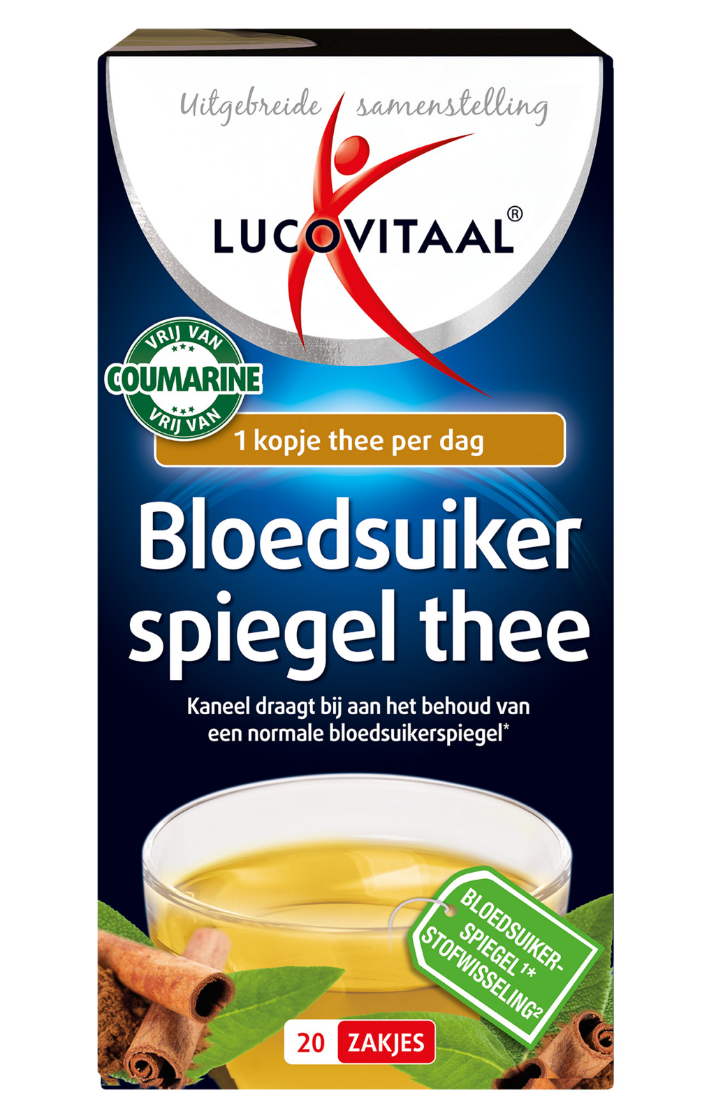 Lucovitaal Bloedsuikerspiegel Thee 20ST