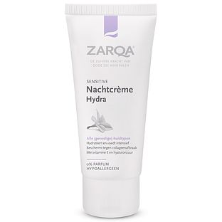 Zarqa Nachtcrème Hydra Sensitive 50ML