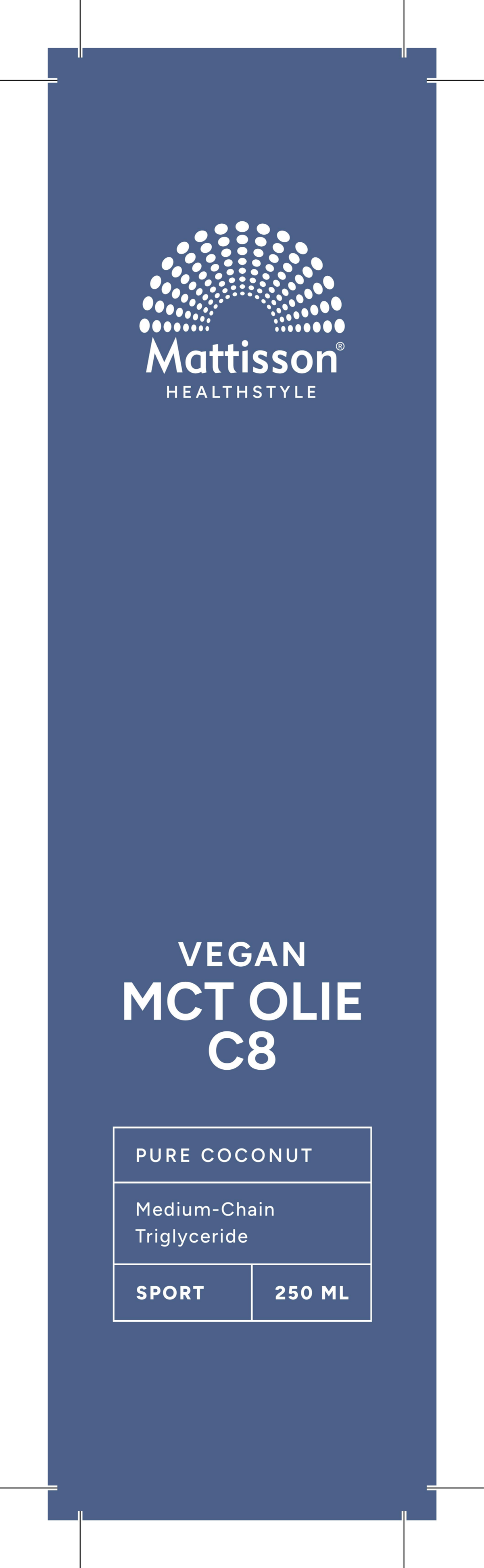 MCT Olie C8 afbeelding van document #1, label