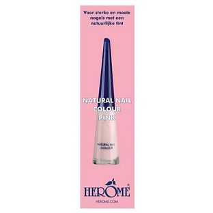 Herome Natural Nail Color Pink 10ML
