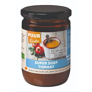 Puur Rineke Supersoep Tomaat 224GR Puur Rineke Supersoep Tomaat 224GR