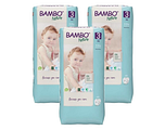 Bambo Nature Luiers Maat 3 M - Multiverpakking 3x52ST Bambo Nature Luiers Maat 3 M - Multiverpakking 3x52ST