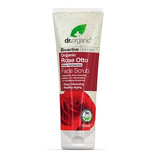 Dr Organic Rose Otto Gezichtsscrub 125ML