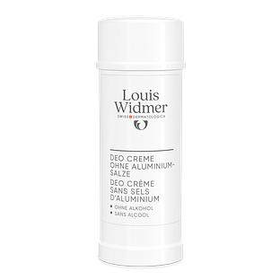 Louis Widmer Deo Crème Zonder Aluminiumzouten Zonder Parfum 40ML