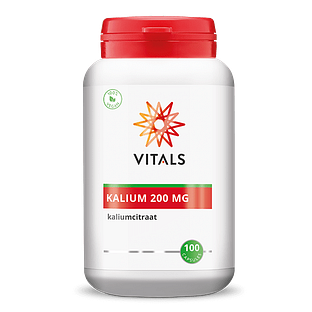 Vitals Kalium 200mg Capsules 100CP