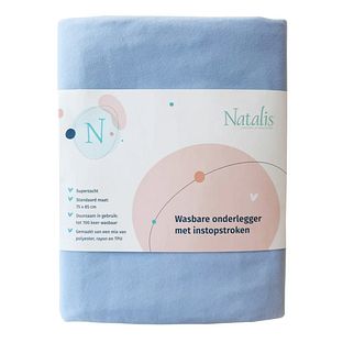 Natalis Wasbare Onderlegger Met Instopstroken 1ST Natalis Wasbare Onderlegger Met Instopstroken 1ST
