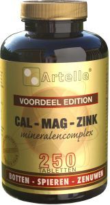 Artelle Calcium-Magnesium-Zink Tabletten 250 st * afbeelding