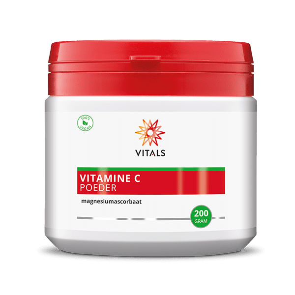 Vitals Vitamine C Poeder Magnesiumascorbaat 200GR