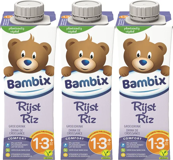 Bambix Groeidrink Rijst 1-3 Jaar 750ML