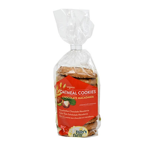 Billy's Farm Biologische Haverkoeken Macadamia Chocolade 200GR