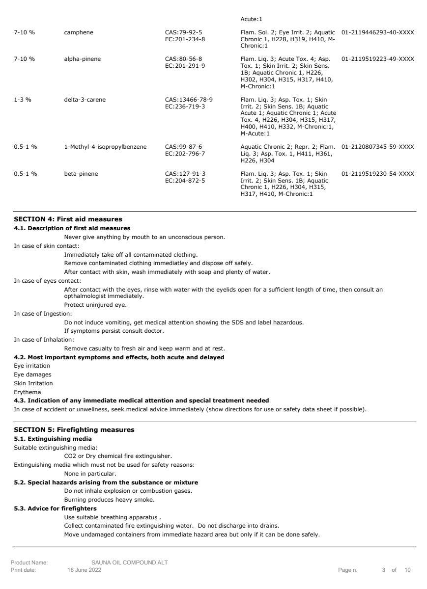 Essentiële Olie Sauna afbeelding van document #3, label