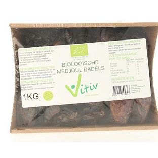 Vitiv Biologische Medjoul Dadels Doos 1KG