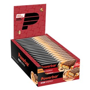 Powerbar Ride Energy Bar Peanut Caramel Voordeelverpakking 18x55GR