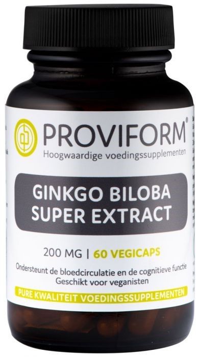 Proviform Ginkgo Biloba 200mg Super Extract 60VCP