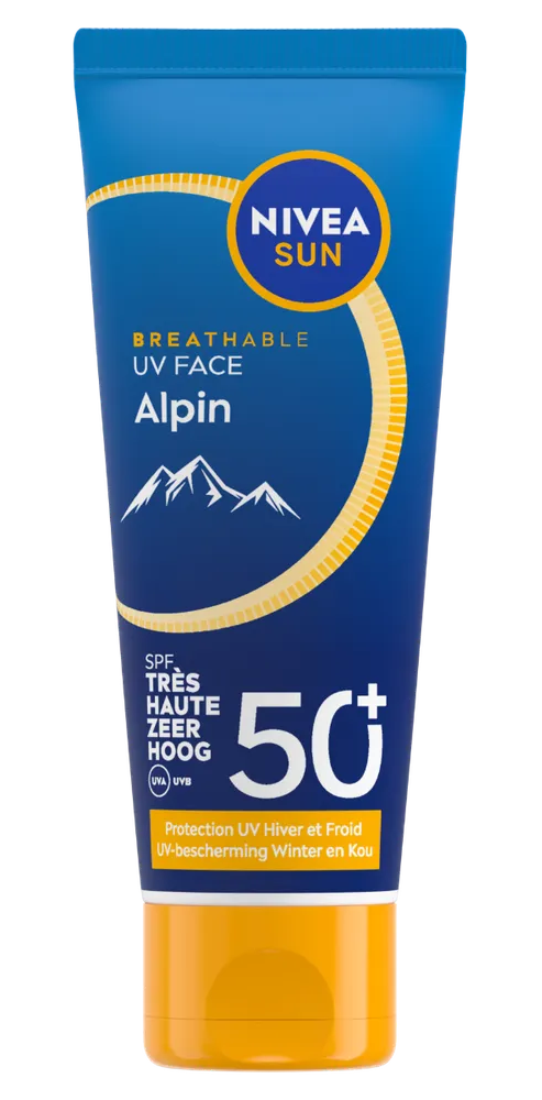 Nivea Sun Breathable UV Face Alpin UV-bescherming Winter en Kou SPF50+