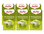 Yogi Tea Morning Energy Thee Voordeelverpakking 6x17ST Yogi Tea Morning Energy Thee Voordeelverpakking 6x17ST