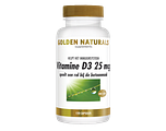 Golden Naturals Vitamine D3 25mcg Capsules 120ST