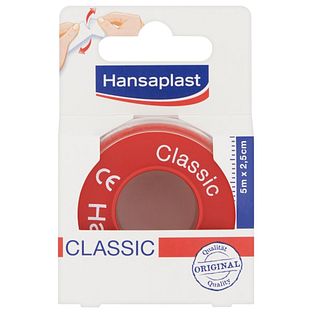 Hansaplast Hechtpleister Classic 2.5cm x 5m 1ST
