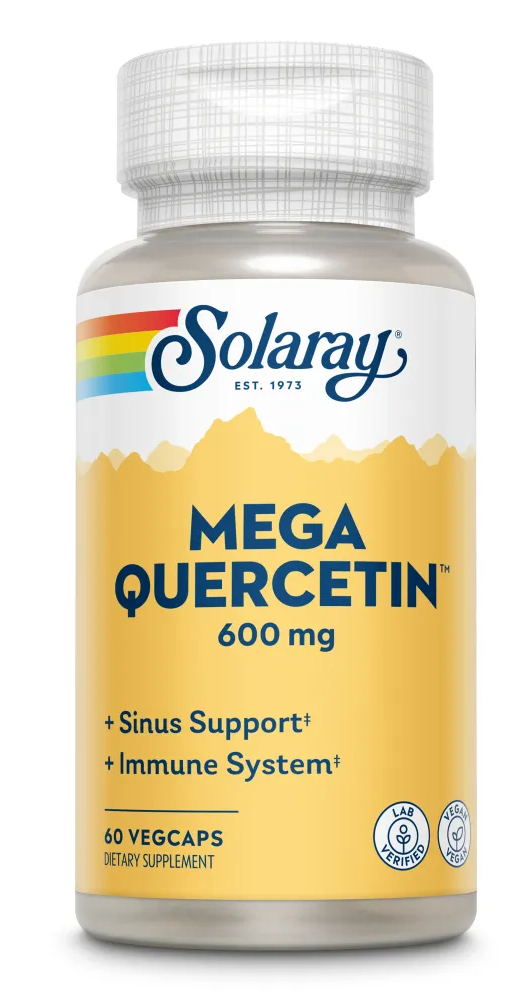 Solaray Mega Quercetin 600mg Capsules 60VCP