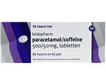 Leidapharm Paracetamol Coffeine Tabletten 50TB Leidapharm Paracetamol Coffeine Tabletten 50TB